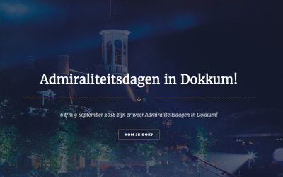 Overnachtingen Admiraliteitsdagen Dokkum